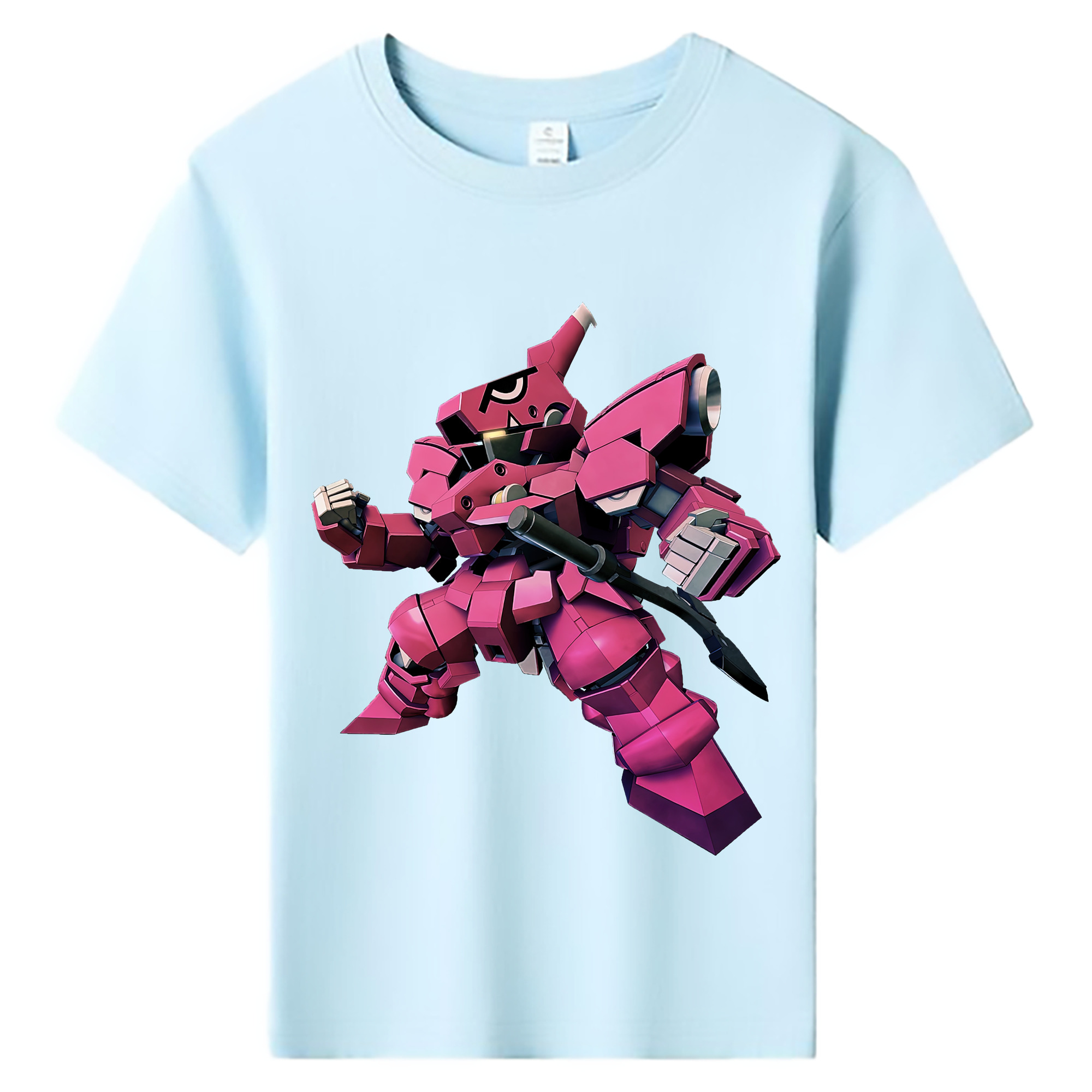 （画像用） 機動戦士ガンダム Mobile Suit Gundam 綿100％キッズTシャツ（フロントプリント）